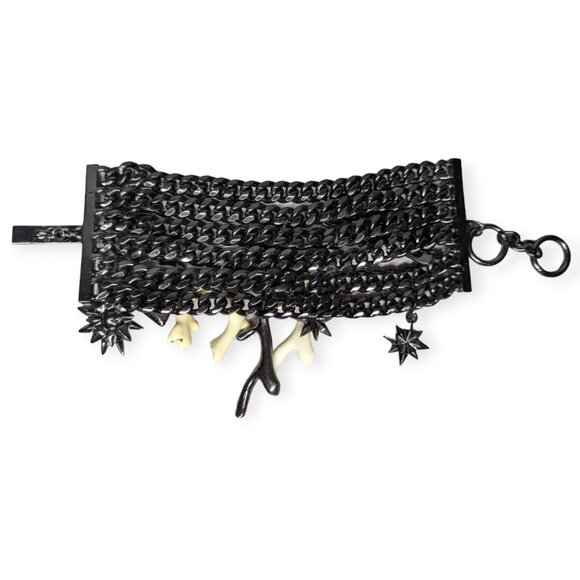 Givenchy Sacred Heart Multi Charm Bracelet Designed by Riccardo Tisci - Picture 12 of 14